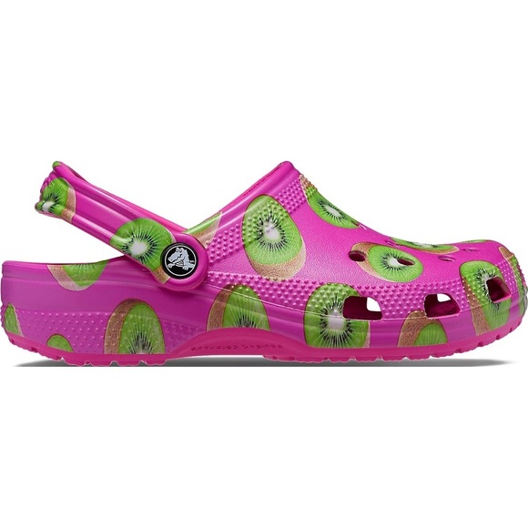 CROCS Shoes - CROCS Hot Pink Adults' Classic Hyper Real Kiwi Clogs Womens Size 6 Men’s Size 4